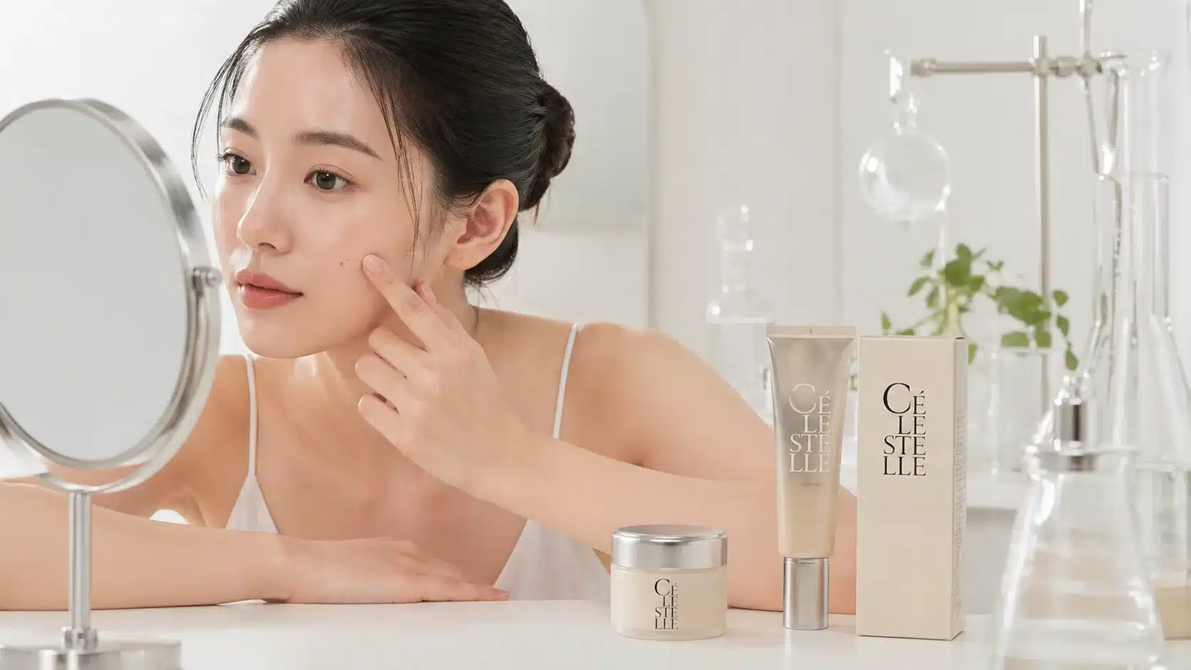 ⑧シミ消える？ナイアシンアミドの効果と成分『セレスティル ファンデーション シミ消し 薬用クリーム 口コミ シミ消える 解約』