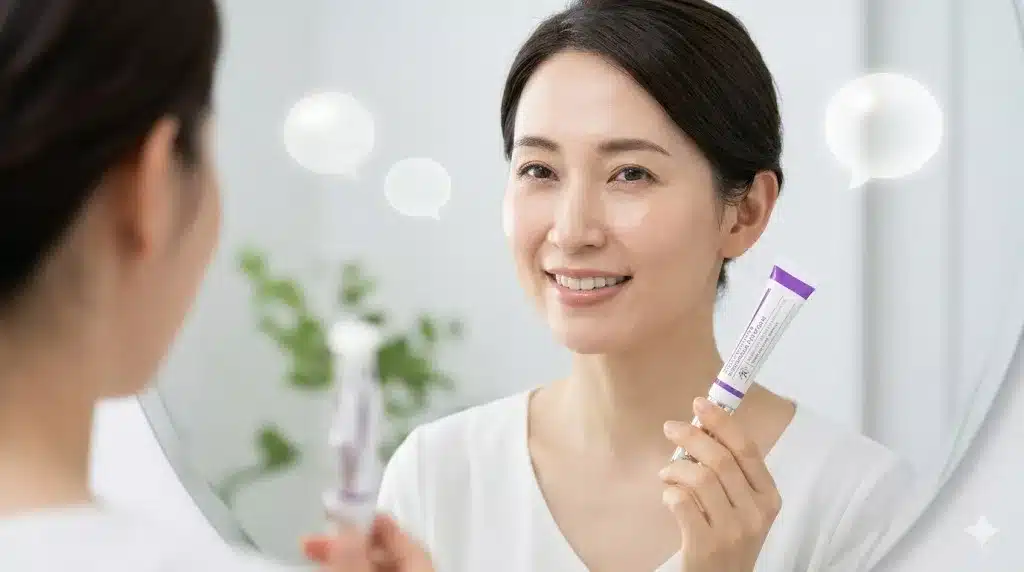 ⑥本製品を使うメリットと期待できる効果『バクチニードルショットアイクリーム 口コミ 効果 使い方 どこに売ってる 二重になる』