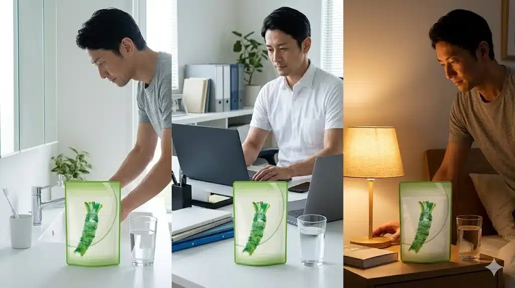 ⑭1日1粒を飲むタイミングはいつが良いか『わさシボールの効果は 痩せる 口コミ 痩せない 副作用 飲む タイミング 飲み合わせ』