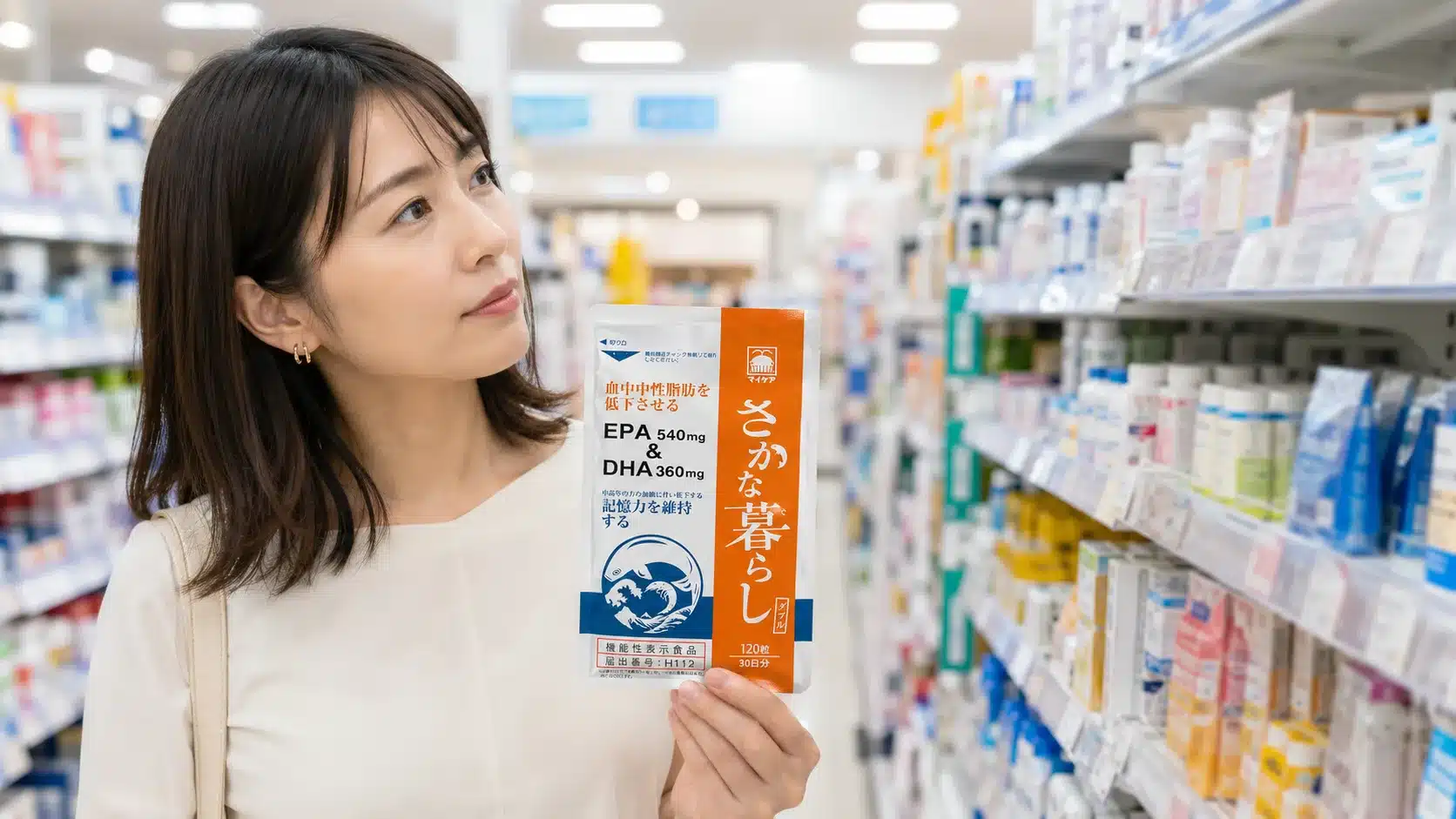 ⑩ドラッグストアで買える?全国店舗での販売状況『マイケアさかな暮らしダブル 悪い口コミ評判 効果 副作用 ドラッグストア 半額 解約』
