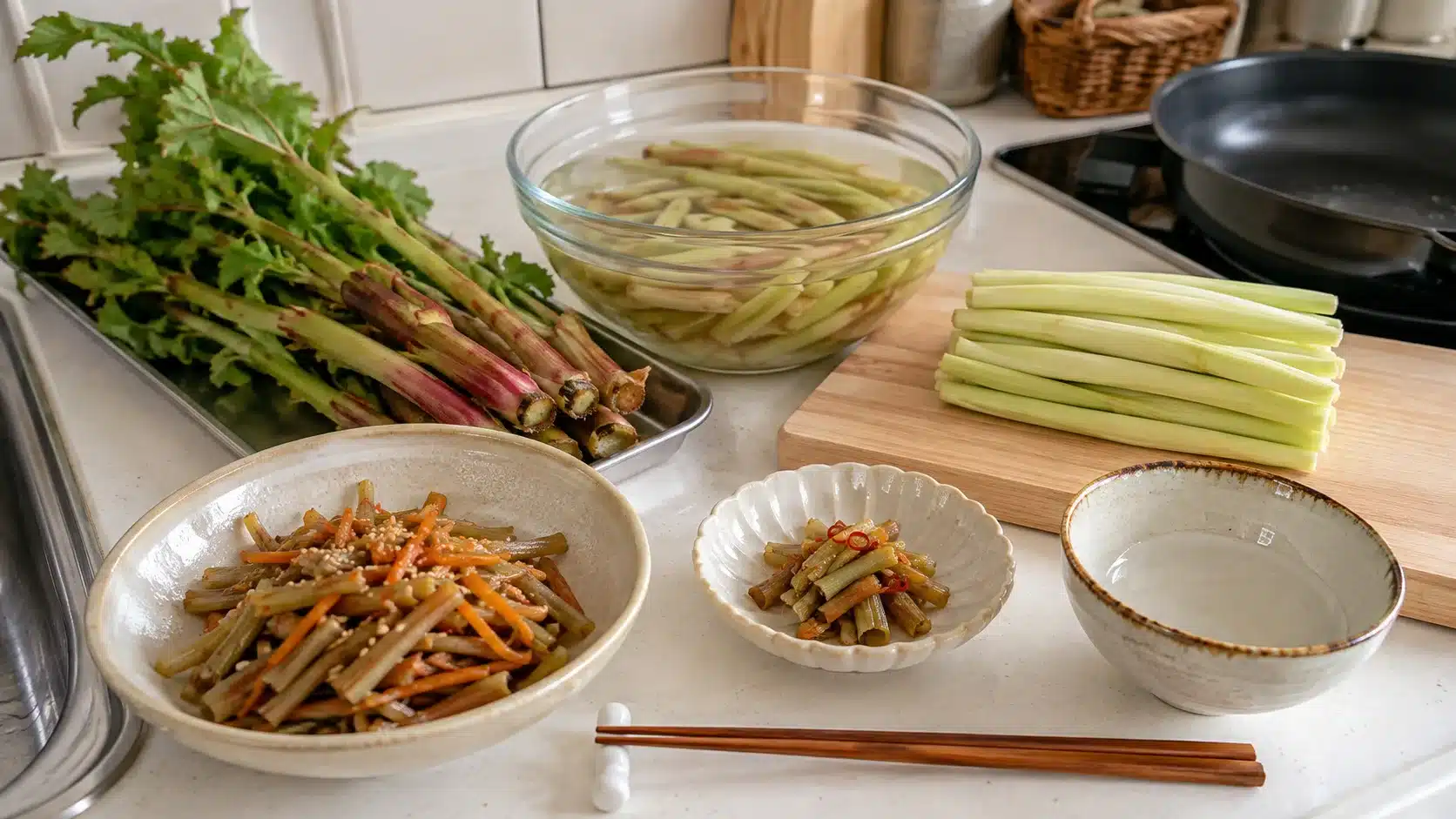 ⑦筆者が実際に調理して試食した状況をレポートしレビュー『イタドリ 食べ方 効能 効果なし 下処理 レシピ 人気 副作用 サプリ 効果 口コミ』