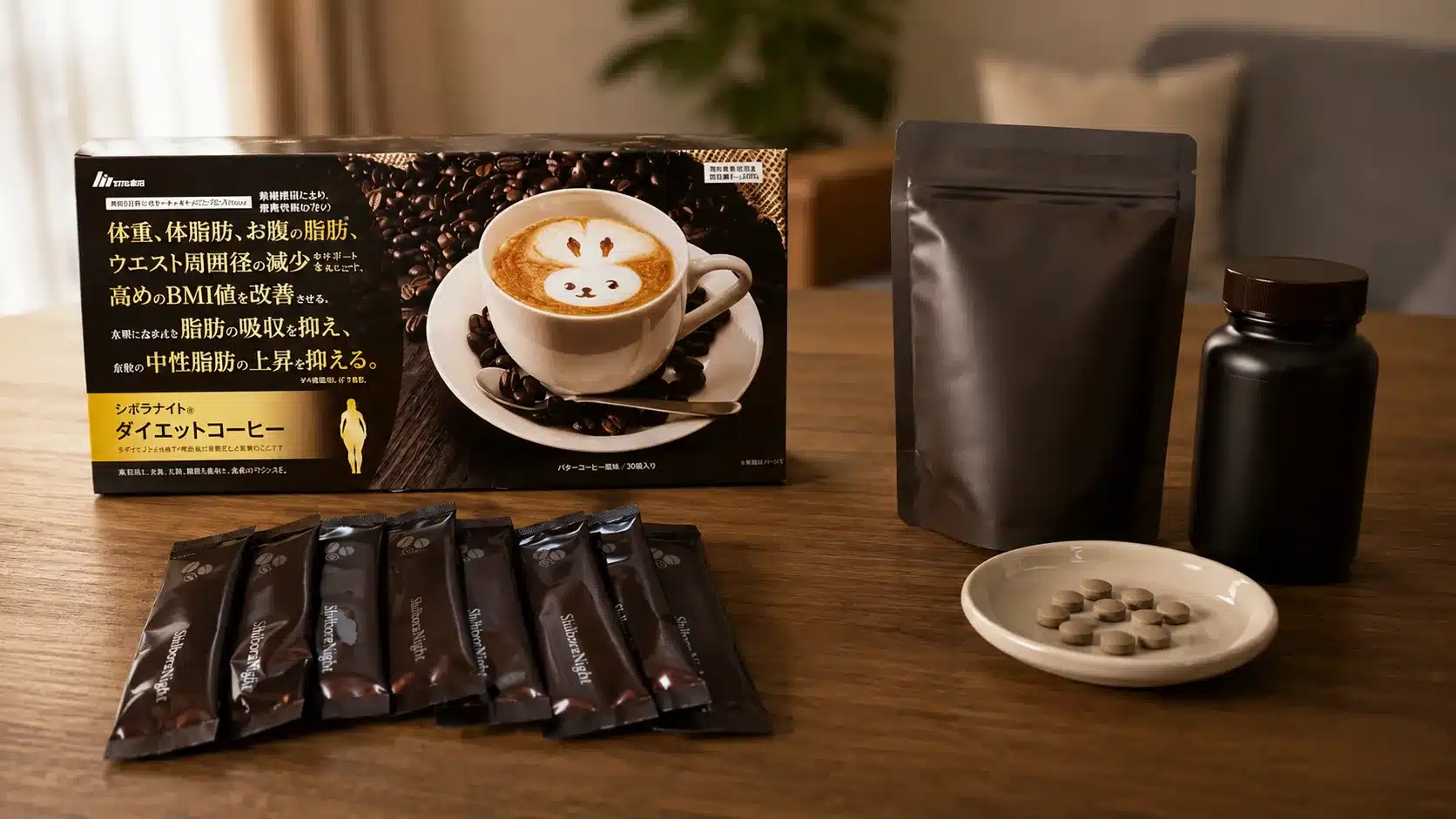 ⑫同シリーズのサプリメント製品との違いを比較『シボラナイトダイエットコーヒー 痩せない 口コミ 副作用 解約 効果』